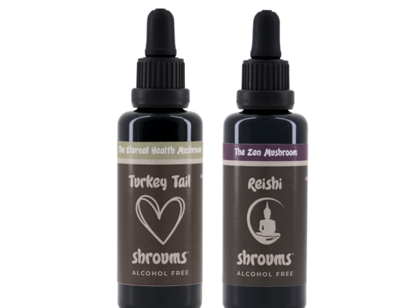 Turkey Tail, Reishi Alcohol Free
