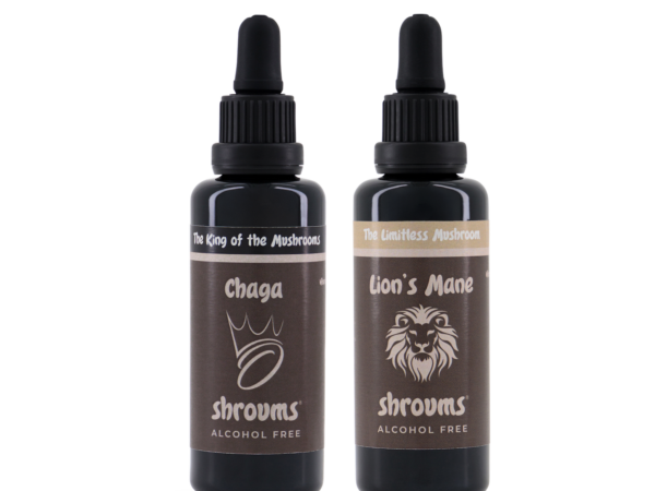 Chaga, Lions Mane Alcohol Free