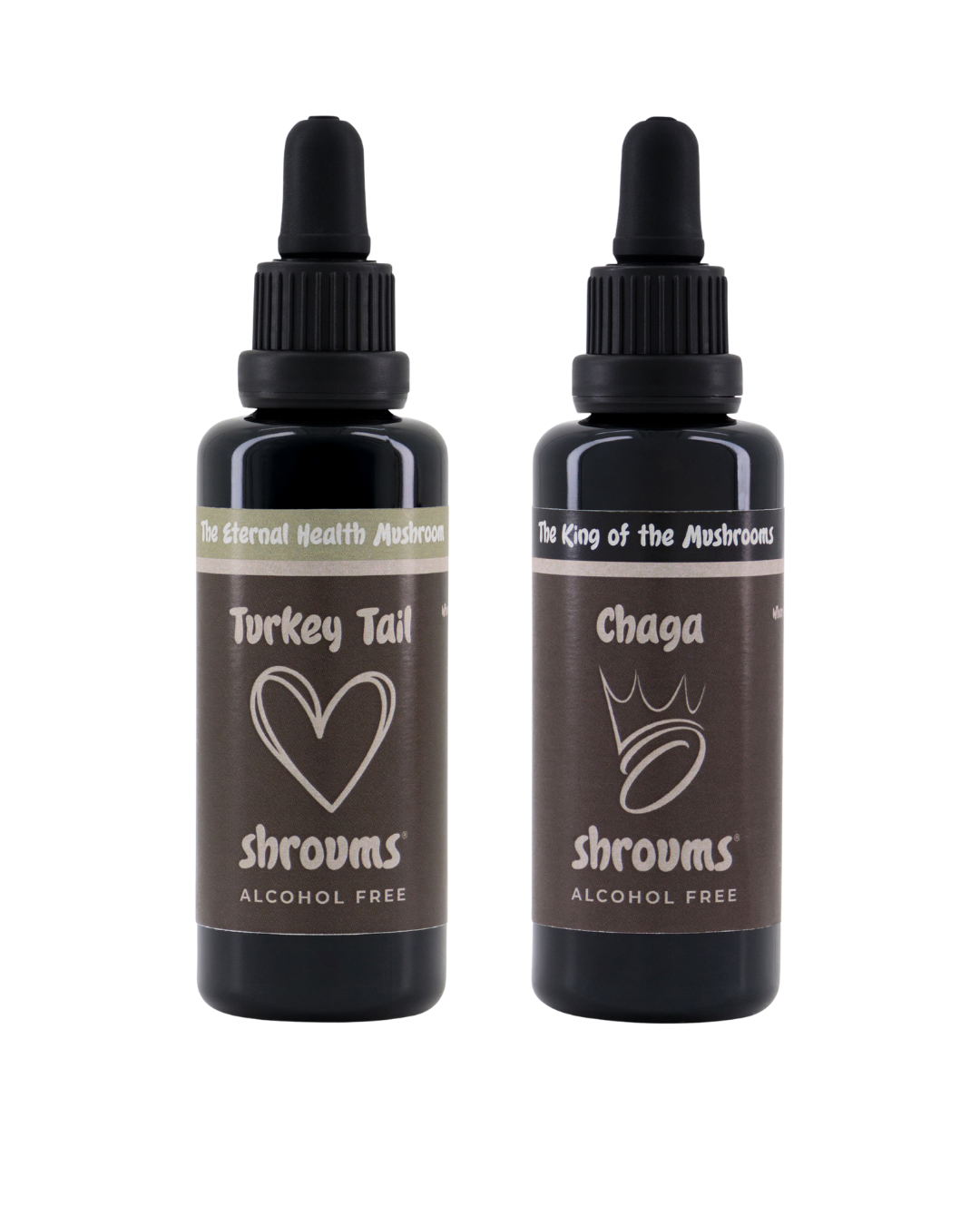 Defence Pack - Chaga and Turkey Tail - Alcohol Free