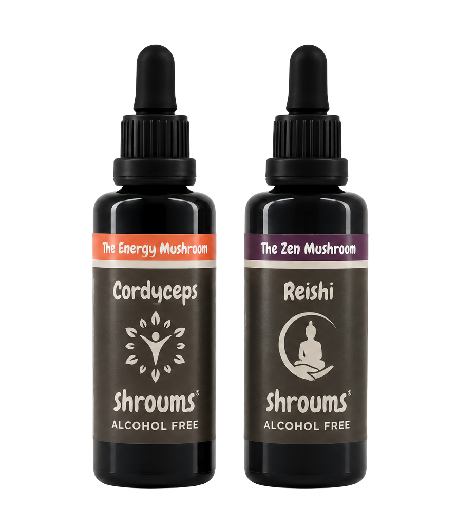 Jet Set Pack✈️ Cordyceps + Reishi – Alcohol Free